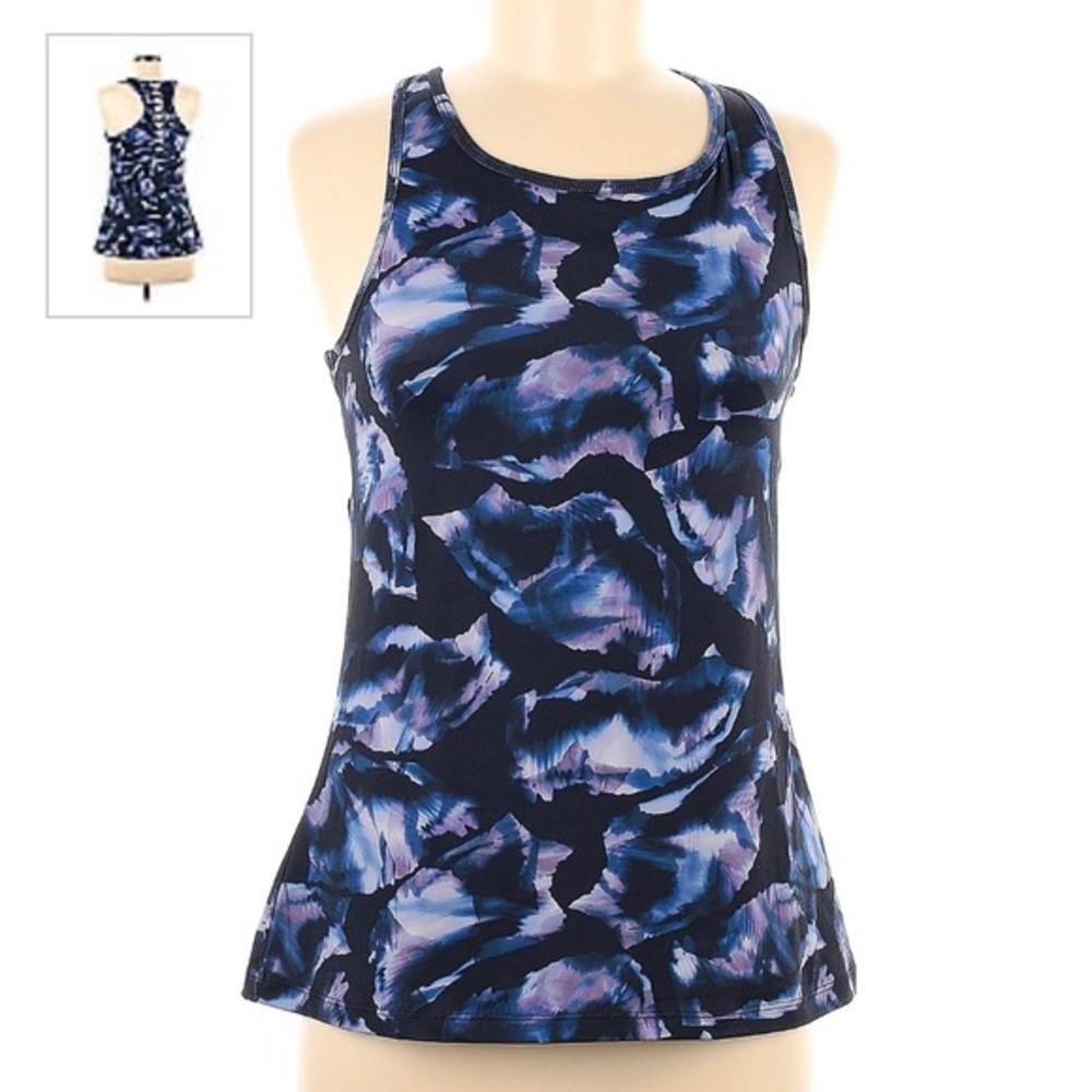 Gaiam strappy back bra tank